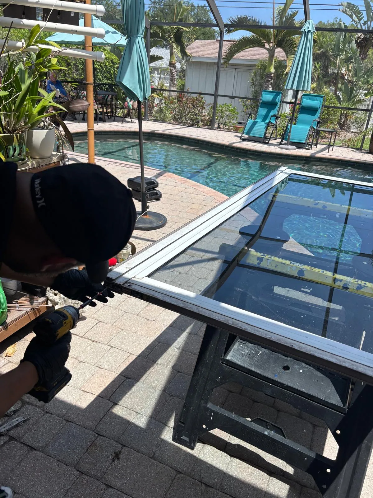Sliding door roller replacement service in Port St. Lucie FL